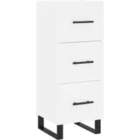 Helloshop26 - Buffet Sideboard Kommode Schrank Aufbewahrungseinheit Organizer für Küche Wohnzimmer Lounge 34,5 x 34 x 90 cm 02_0030278