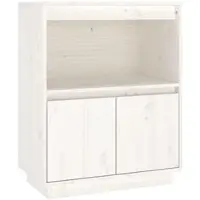 Helloshop26 - Buffet Sideboard Kommode Kleiderschrank Aufbewahrungsmöbel Organizer für Küche Wohnzimmer Lounge 60 x 34 x 75 cm 02_0030350