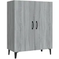 Helloshop26 - Buffet Sideboard Kommode Kleiderschrank Aufbewahrungsmöbel Organizer für Küche Wohnzimmer Lounge Sonoma 70 x 34 x 90 02_0036511