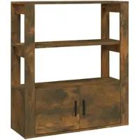 Helloshop26 - Sideboard Kommode Kleiderschrank Aufbewahrungsmöbel Organizer für Küche Wohnzimmer Lounge 80 x 30 x 90 cm 02_0031107