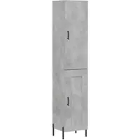 Helloshop26 - Buffet Sideboard Kommode Kleiderschrank Aufbewahrungsmöbel Organizer Küche Wohnzimmer Lounge hoch 34,5 x 34 x 180 cm 02_0034311