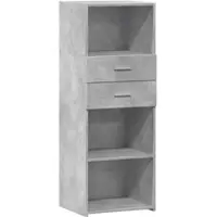 Helloshop26 - Buffet Sideboard Kommode Schrank Aufbewahrungsmöbel Organizer für Küche Wohnzimmer Lounge hoch 45 x 42,5 x 124 cm 02_0034443