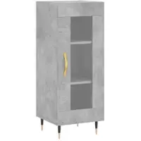 Helloshop26 - Buffet Sideboard Kommode Kleiderschrank Aufbewahrungsm√∂bel Organizer für Küche Wohnzimmer Lounge 34,5 x 34 x 90 cm 02_0031888