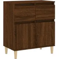 Helloshop26 - Buffet Sideboard Kommode Kleiderschrank Aufbewahrungsmöbel Organizer für Küche Wohnzimmer Lounge 60 x 35 x 70 cm 02_0031293