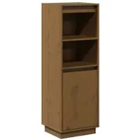 Helloshop26 - Buffet Sideboard Kommode Kleiderschrank Aufbewahrungsmöbel Organizer Küche Wohnzimmer Lounge hoch 37 x 34 x 110 cm 02_0034753