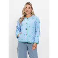 Ydence Damen Jacken Jacket Robylin - Lichtblauw - Größe S