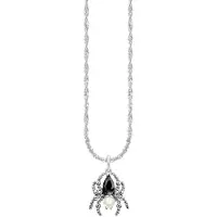 Thomas Sabo Halskette mit Spinnen Anhänger Spider Romance Silber