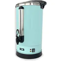 HCB Kaffeemaschine - 20.5 Liter - 135 Tassen - hellblau - 230V - Edelstahl - 1360