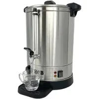HCB Wasserkocher - doppelwandig mit Tropfschale - 14,3 Liter - 230V - Edelstahl - 1341