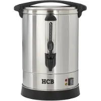 HCB Kaffeemaschine - 12 Liter - 80 Tassen - silber - 230V - Edelstahl - 1347