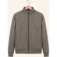 Gentiluomo Herren Jacken Jacket Material Mix - Taupe - Größe XXL