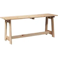 vidaXL Bank Outdoor Natur 119 x 37 x 47 cm Massives Kiefernholz