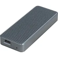 Digitus DA-71157, SSD-Gehäuse, M.2, M.2, 20 Gbit/s, USB Anschluss, Schwarz
