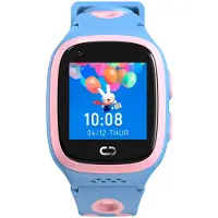 Canyon Kids Watch ZEFIR KW-49 E-SIM 4G GPS WiFi Video Music Games English learning, Pink&Blue