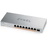Zyxel XMG-108HP, Unmanaged, 2.5G Ethernet (100/1000/2500), Power over Ethernet (PoE)