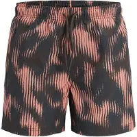 Jack & Jones Badeshorts Maui Shell 12291808 Dunkelrot Regular Fit