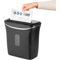 Rebel Aktenvernichter mit 12 L Korb