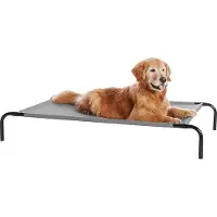 OEM Hundekühlmatratze grau - Maß L 130 x 80 x 19 cm - Hochgestellt