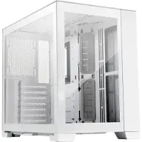 Lian Li 011 Dynamic Mini O11D Mini-S, Mini Tower, PC, Weiß, ATX, micro ATX, Mini-ITX, Aluminium, SPCC, Gehärtetes Glas, 17,9 cm