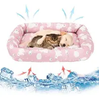 OEM Selbstkühlende Katzenmat - L (68x50cm) - für Hunde, Katzen, Hamster, Chinchillas, Cavia und andere Haustiere