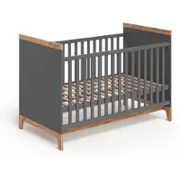 VitaliSpa Babybett Malia Grau/Artisan 70x140 cm, Model 58332