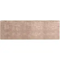 vidaXL Teppichläufer MARSA Sand 100 x 300 cm Polyester und PVC
