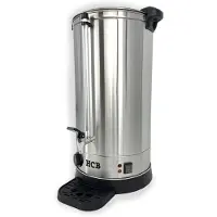 HCB Wasserkocher - doppelwandig mit Tropfschale - 23,6 Liter - 230V - Edelstahl - 1344