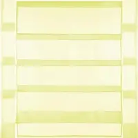 Bestlivings Bistrogardine Raffoptik mit Stangendurchzug Sky 80 cm x 110 cm Gelb