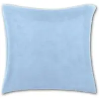 Bestlivings Kissenhülle Kuschel 60x60cm Kissenbezug Dekokissen Auswahl: blau - babyblau mit Füllung