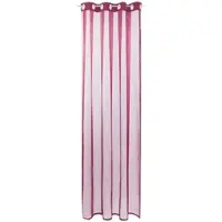 Bestlivings Ösenschal Noella Transparent 140x175cm, Farbe: bordeaux - beere