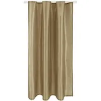Bestlivings Gardine Blickdicht 140 cm x 145 cm Band Taupe Dunkel