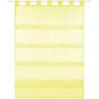 Bestlivings Sky Gardine Raffoptik Schlaufe 80 cm x 110 cm Gelb