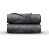 Bestlivings Kuscheldecke Mirabella Cashmere Touch 150 x 200 cm Anthrazit
