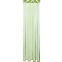 Bestlivings Ösenschal Noella Transparent 140x175cm, Farbe: grün - olivgrün