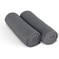 Bestlivings Microfaser Geschirrtuch Double Face 300gsm - 60cm x 40cm - ( 4er Pack ) Anthrazit