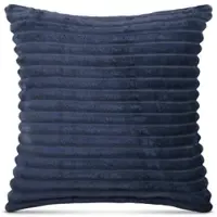 Bestlivings Dekokissen Kordoptik 50 x 50 cm Mitternachtsblau