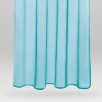 Bestlivings Dekoschal Noella Schlaufe Voile 2er Pack 140 cm x 245 cm Türkis