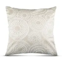 Bestlivings Dekokissen Punkte 60 x 60 cm Beige