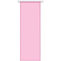 Bestlivings Flächenvorhang Noella pink - fuchsia mit Technik