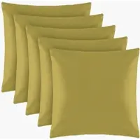 Bestlivings Dekokissen 40x40 cm Living - 5er Pack - Grün