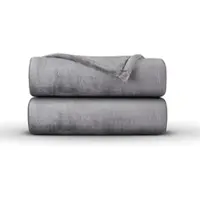 Bestlivings Kuscheldecke Mirabella Cashmere Touch 220 x 240 cm Hellgrau
