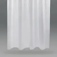 Bestlivings Dekoschal Noella Schlaufe Voile 2er Pack 140 x 145cm weiß - reinweiß