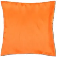 Bestlivings Kissenhüllen 50x50 Alessia orange - möhre mit Füllung