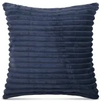 Bestlivings Dekokissen Kordoptik 45 x 45 cm Mitternachtsblau