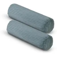 Bestlivings Sofakissen Cord Optik Graugrün 70 x 20cm 2er Pack