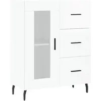 Helloshop26 - Buffet Sideboard Kommode Schrank Aufbewahrungseinheit Organizer für Küche Wohnzimmer Hochglanzlackierung 69,5 x 34 x 02_0030746