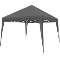 OEM Leichtes, 3x3 Meter großes, wasserdichtes, flexibles Pergola-Tuinpaviljoen mit verstellbarer Bodenkonstruktion - ideal für Garten, Festival und Camping.