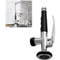 OEM Gastro handdouche messing, premium vervangingskop, 1/2" schoteldouche, keuken slingerdouche