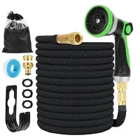 OEM Flexibler Gartenschlauch - 7,5 m - grün - ideal für Gartenarbeit