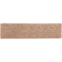 vidaXL Teppichläufer MARSA Gelb 80 x 300 cm Polyester und PVC